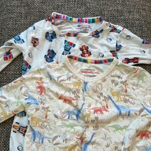 Two Magnetic Me Footies 9-12 Mos